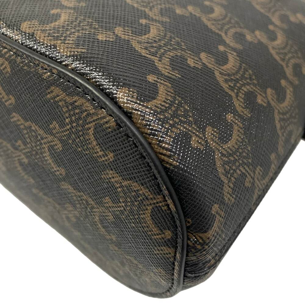 Celine Teen Honolyn Bag Handbag 120682DNK.04LU Tan (Brown) Triomphe Canvas Calf - Picture 6 of 8